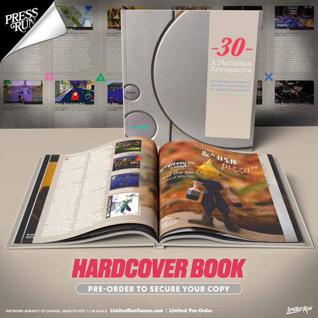-30- A PlayStation Retrospective (Hardcover)