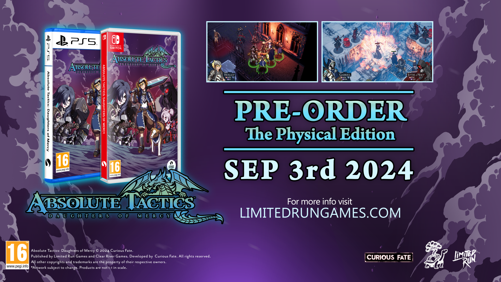 Absolute Tactics: Daughters of Mercy (Switch) – Limited Run Games