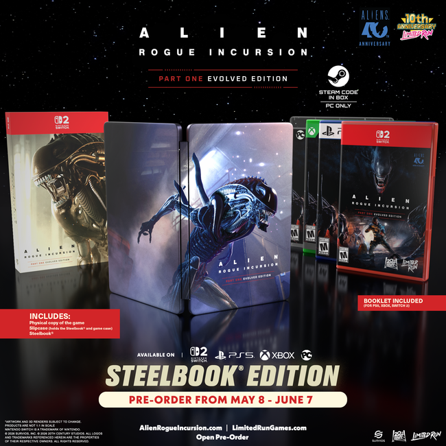 DOWNPAYMENT for Alien: Rogue Incursion Evolved Edition - SteelBook Edition