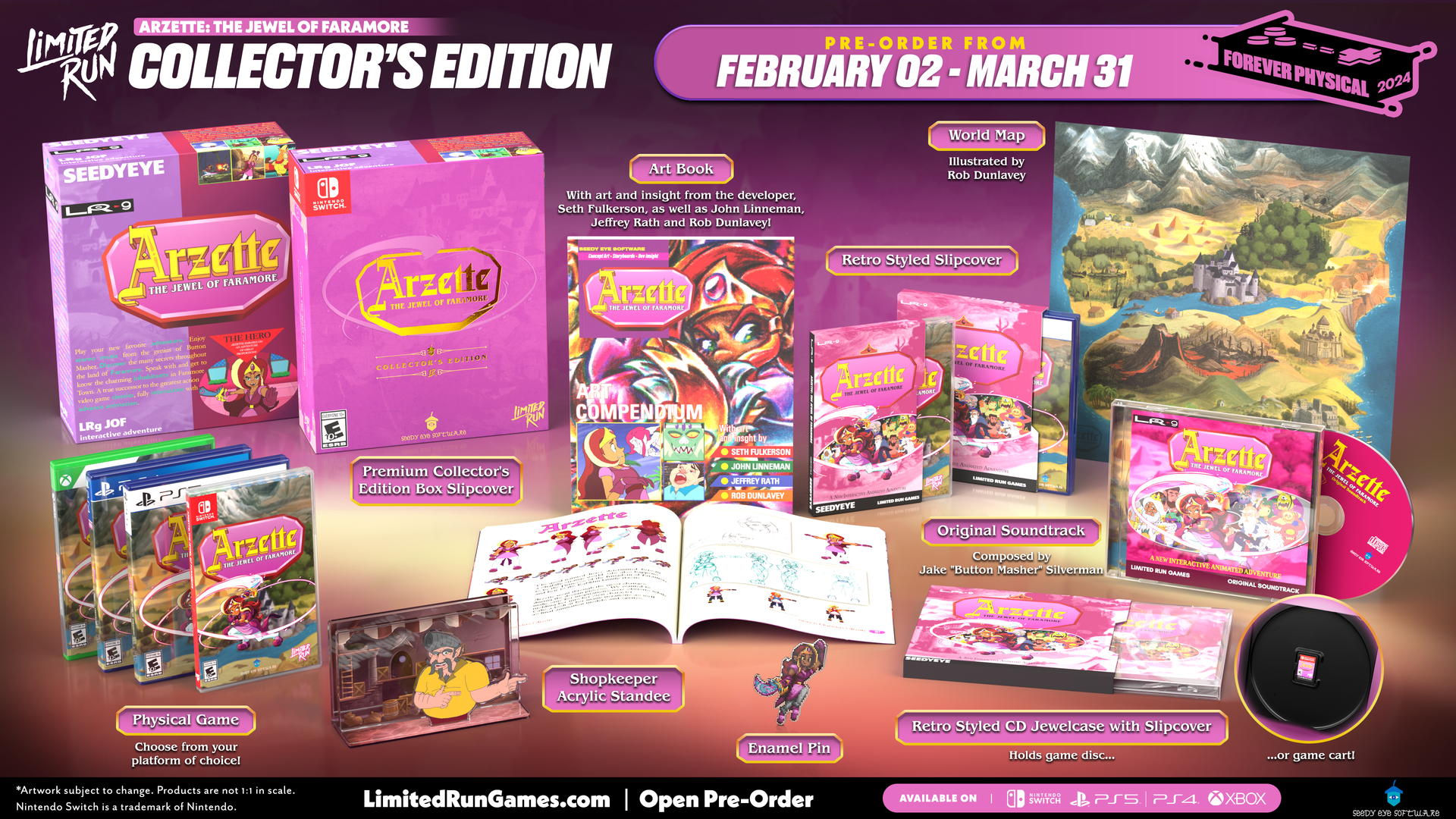 Switch Limited Run #221: Arzette: The Jewel of Faramore Switch Limited Run #221: Arzette: The Jewel of Faramore