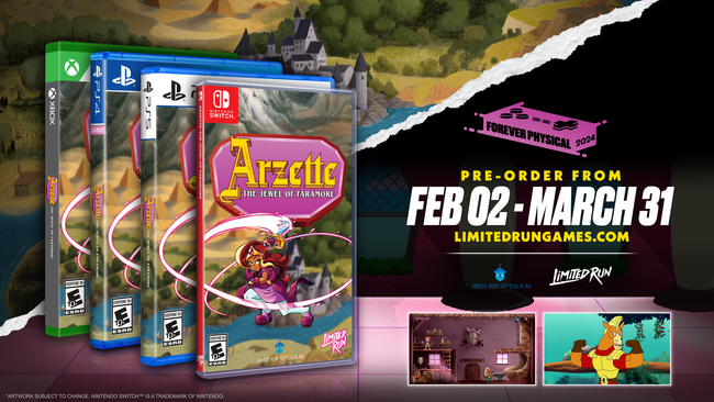 Limited Run #548: Arzette: The Jewel of Faramore (PS4)