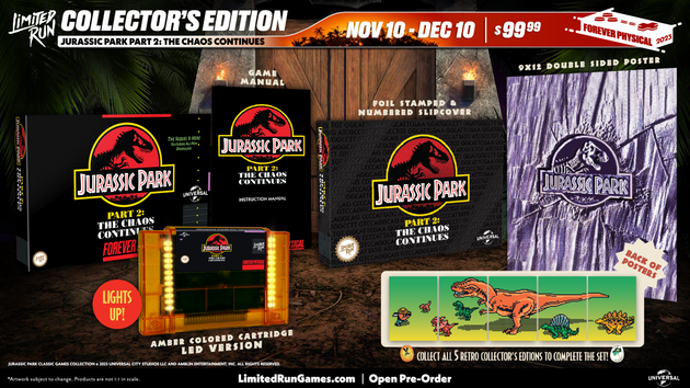 Jurassic Park Part 2: The Chaos Continues Collector's Edition (SNES)