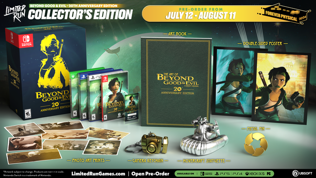 PS5 Limited Run #110: Beyond Good and Evil - 20th Anniversary Edition Collector's Edition