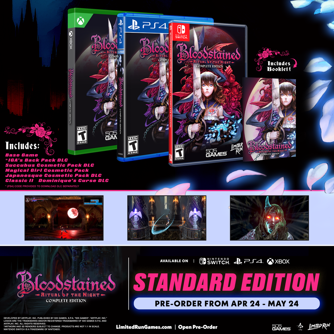 Bloodstained: Ritual of the Night Complete Edition - Standard Bloodstained: Ritual of the Night Complete Edition - Standard