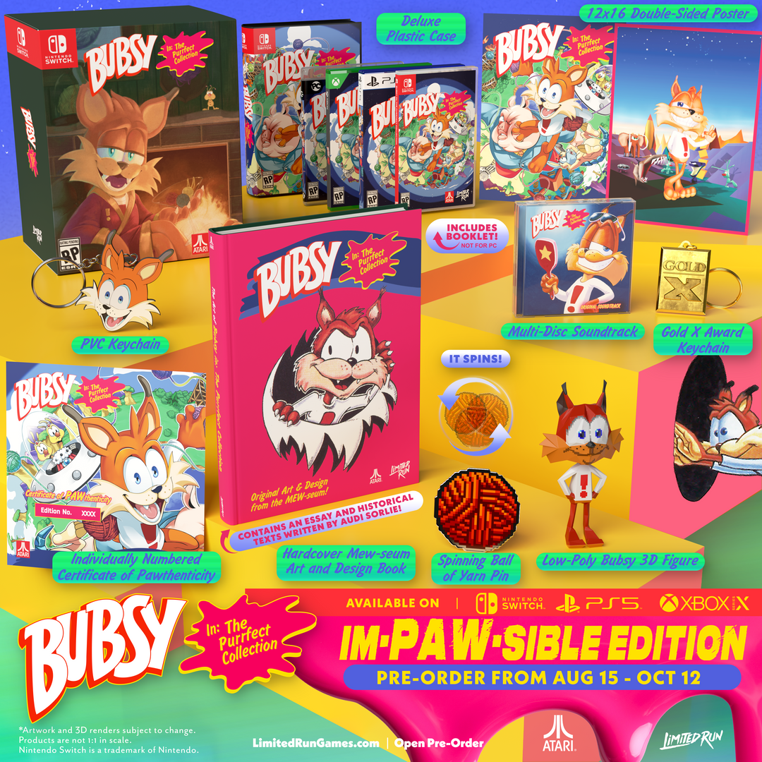 Bubsy in: The Purrfect Collection Im-paw-sible Edition (Switch