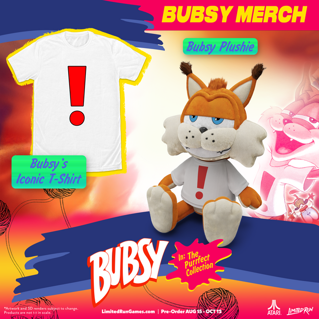 Bubsy in: The Purrfect Collection Plush