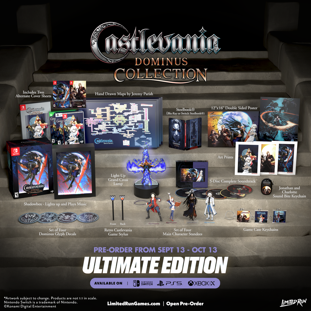 リミテッドラン Castlevania Dominus Collection Castlevania Dominus Collection Ultimate Edition (Switch, PS5