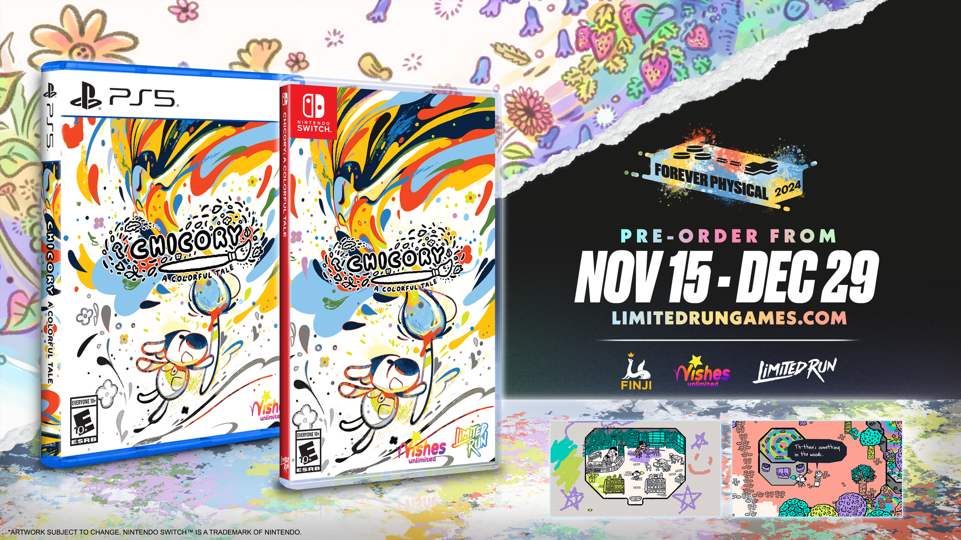 Chicory: A Colorful Tale Standard Edition (Switch, PS5) – Limited