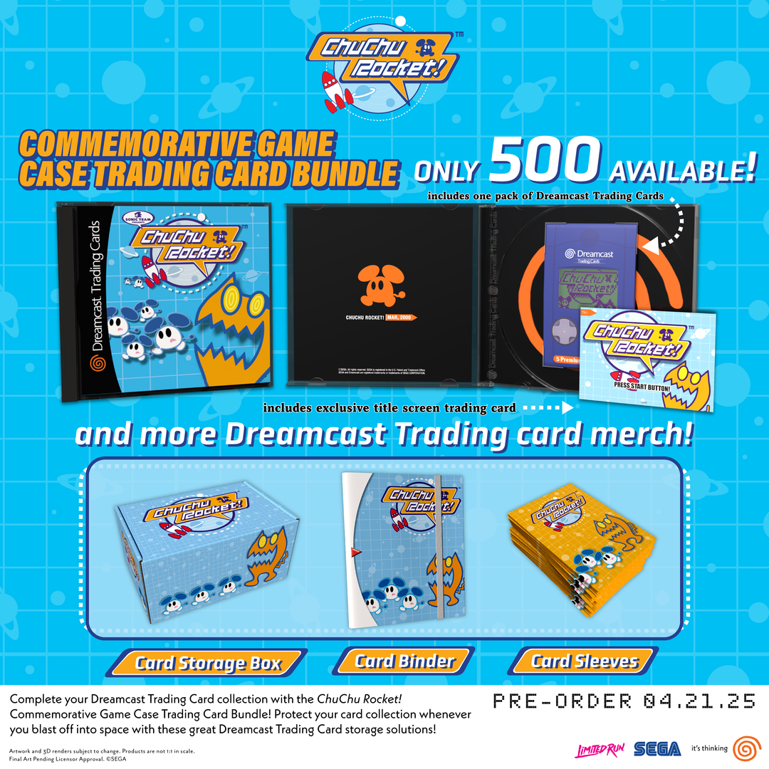 ChuChu Rocket! Card Binder – Limited Run Games