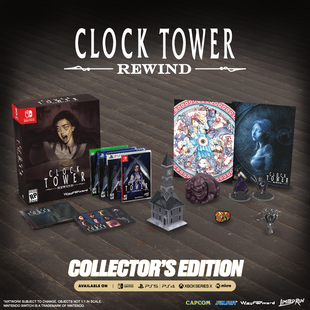 Clock Tower Rewind Collector's Edition (PC) – Limited Run Games