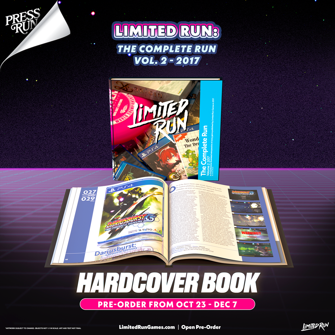 Limited Run Bottom Limited Run: The Complete Run Vol. 2 - 2017 (Hardcover) – Limited Run Games