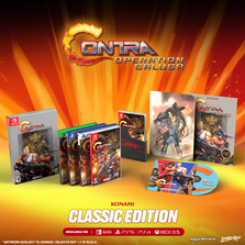 Limited Run #550: Contra: Operation Galuga Classic Edition (PS4)