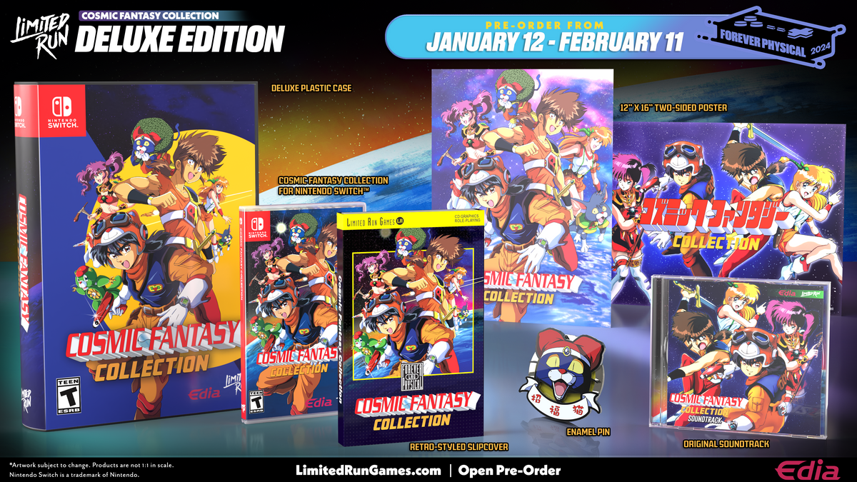 Cosmic Fantasy Collection 2 Limited Edition Switch Japan