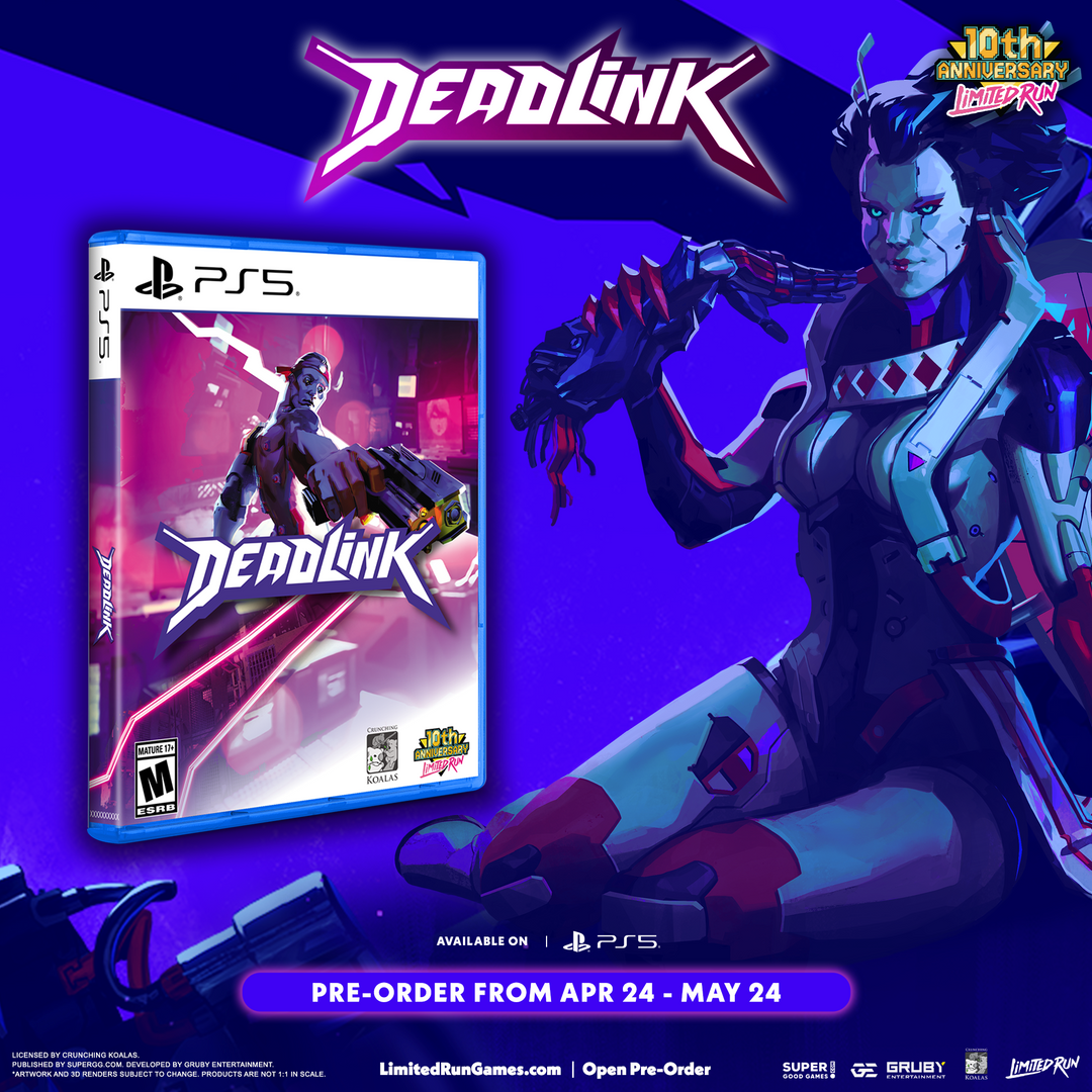 PS5 Limited Run #206: Deadlink – Limited Run Games PS5 Limited Run #206: Deadlink – Limited Run Games