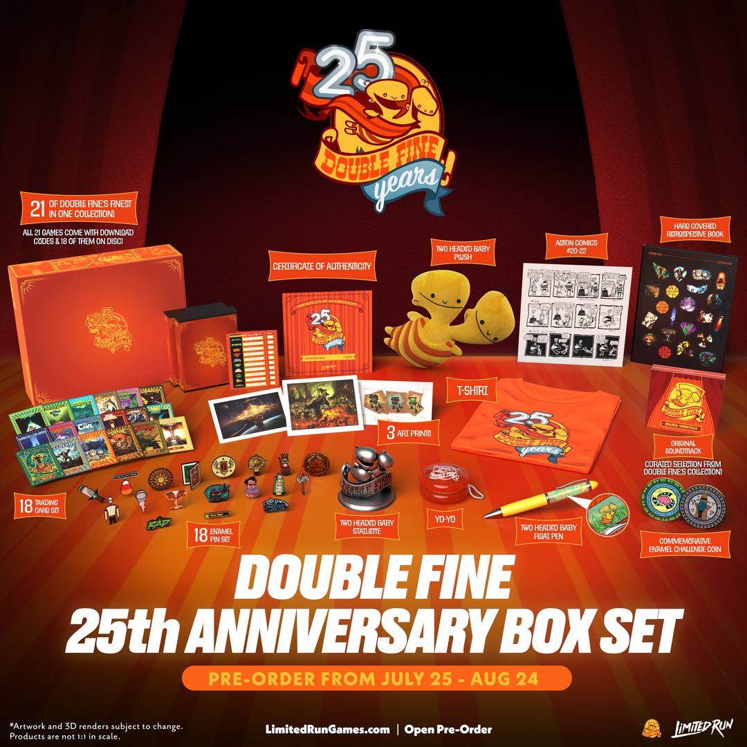 Double Fine 25th Anniversary Box Set (PC) – Limited Run Games