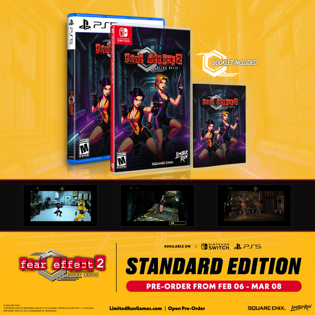 Fear Effect 2: Retro Helix Standard Edition (Switch, PS5)