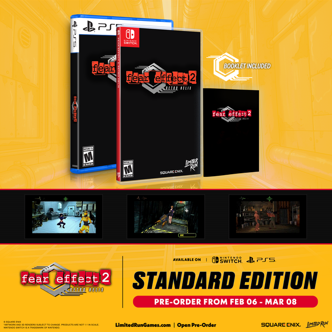 Fear Effect 2: Retro Helix Standard Edition (Switch, PS5)