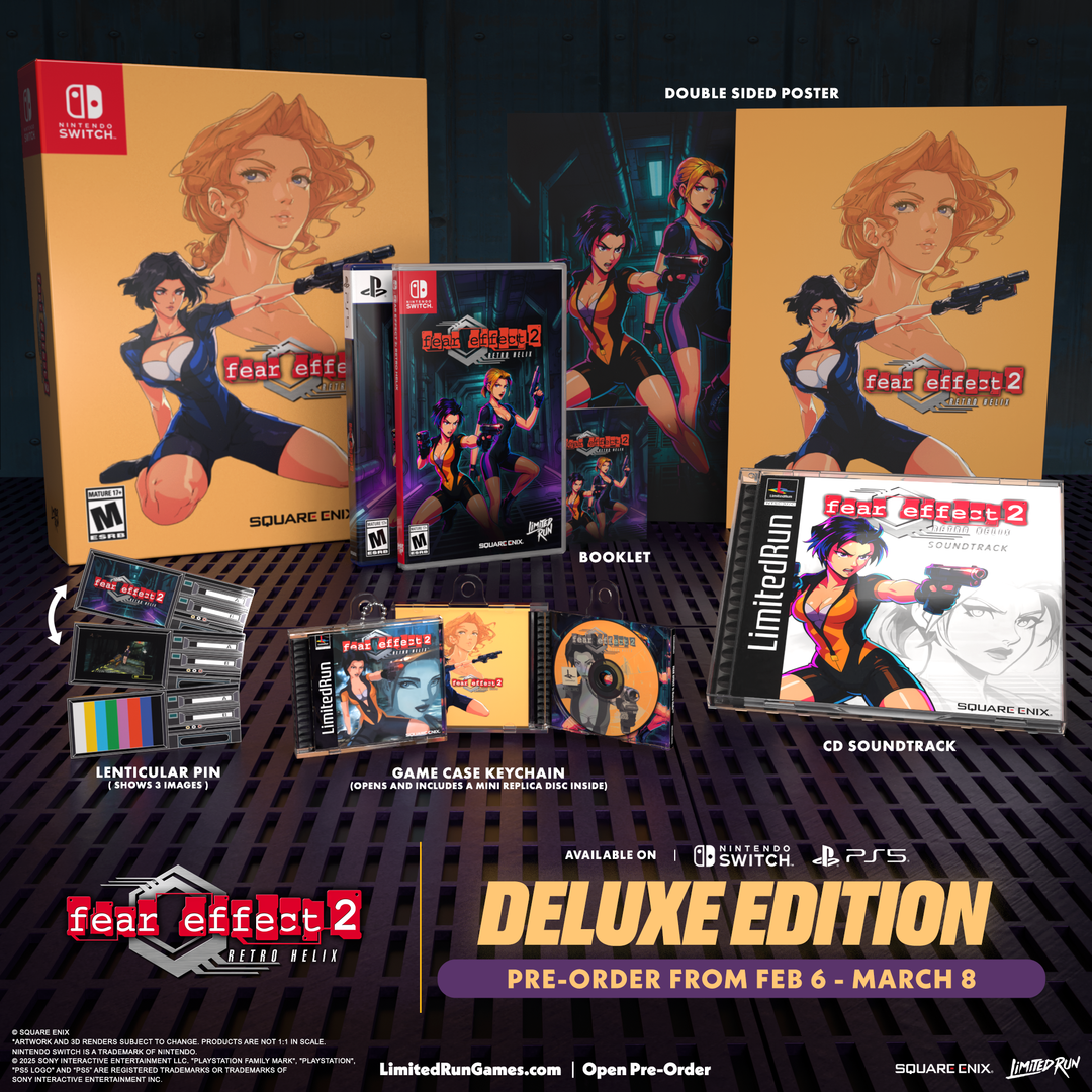 Fear Effect 2: Retro Helix Deluxe Edition Edition (Switch, PS5