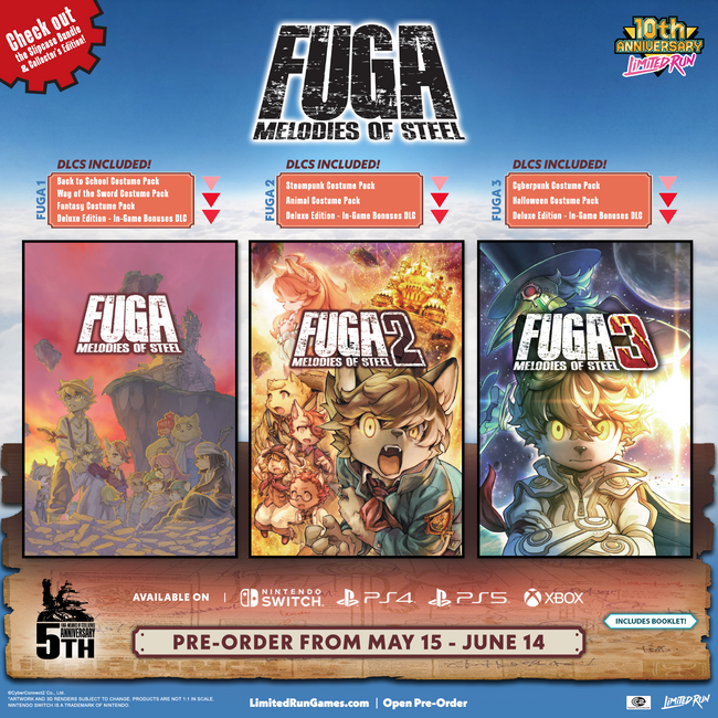 Fuga: Melodies of Steel 2 Standard Edition (Switch, PS5, PS4, Xbox)
