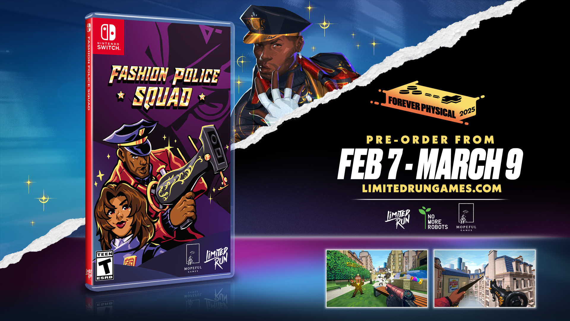 Fashion Squad Police Switch スィッチ 北米版 Switch Limited Run #274: Fashion Police Squad – Limited Run