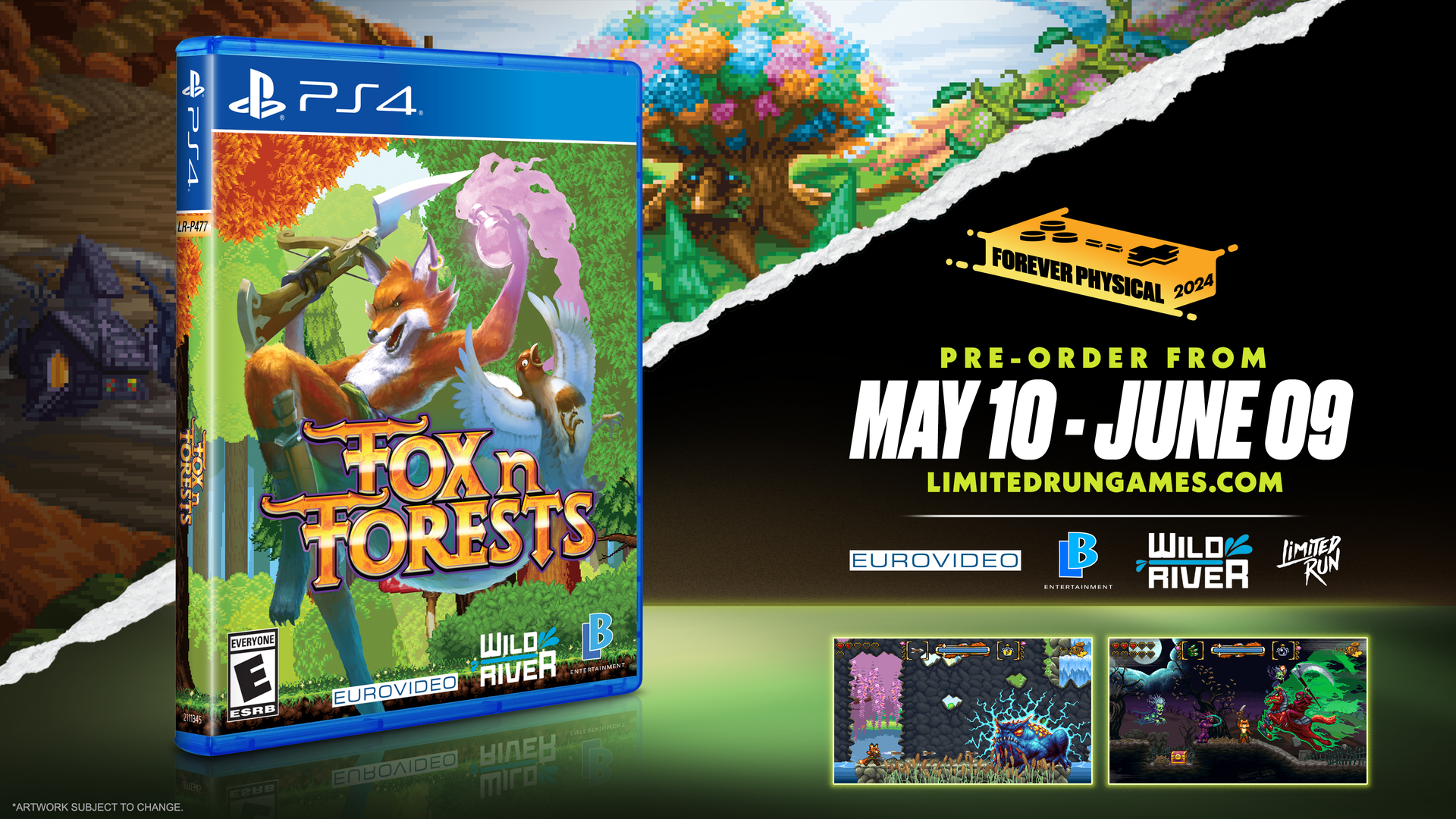 Limited Run #561: FOX n FORESTS (PS4) – Limited Run Games Limited Run #561: FOX n FORESTS (PS4) – Limited Run Games