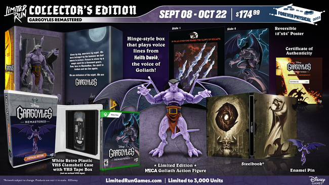 Xbox Limited Run #12: Gargoyles Remastered Collector's Edition