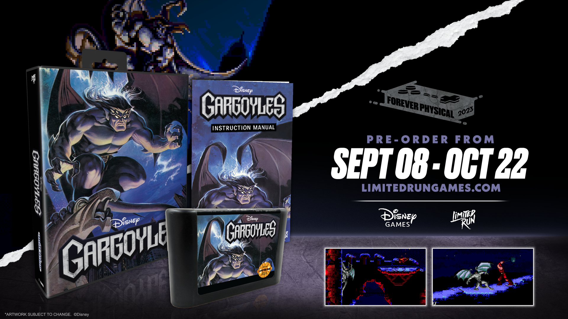 Gargoyles (Genesis) – Limited Run Games