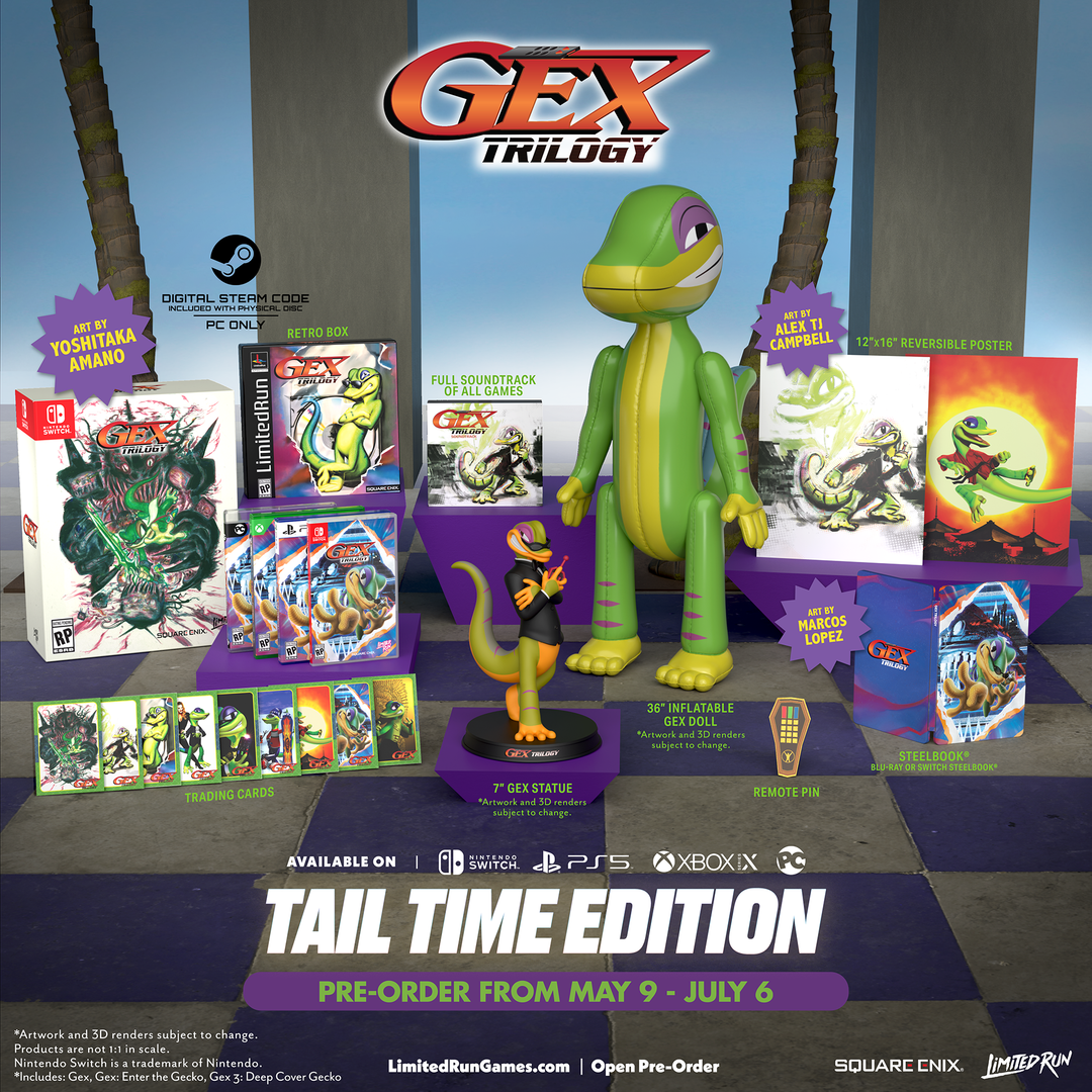 GEX Trilogy ゲックス トリロジー switch ニンテンドースイッチ GEX Trilogy Classic Edition (Switch, PS5, Xbox, PC
