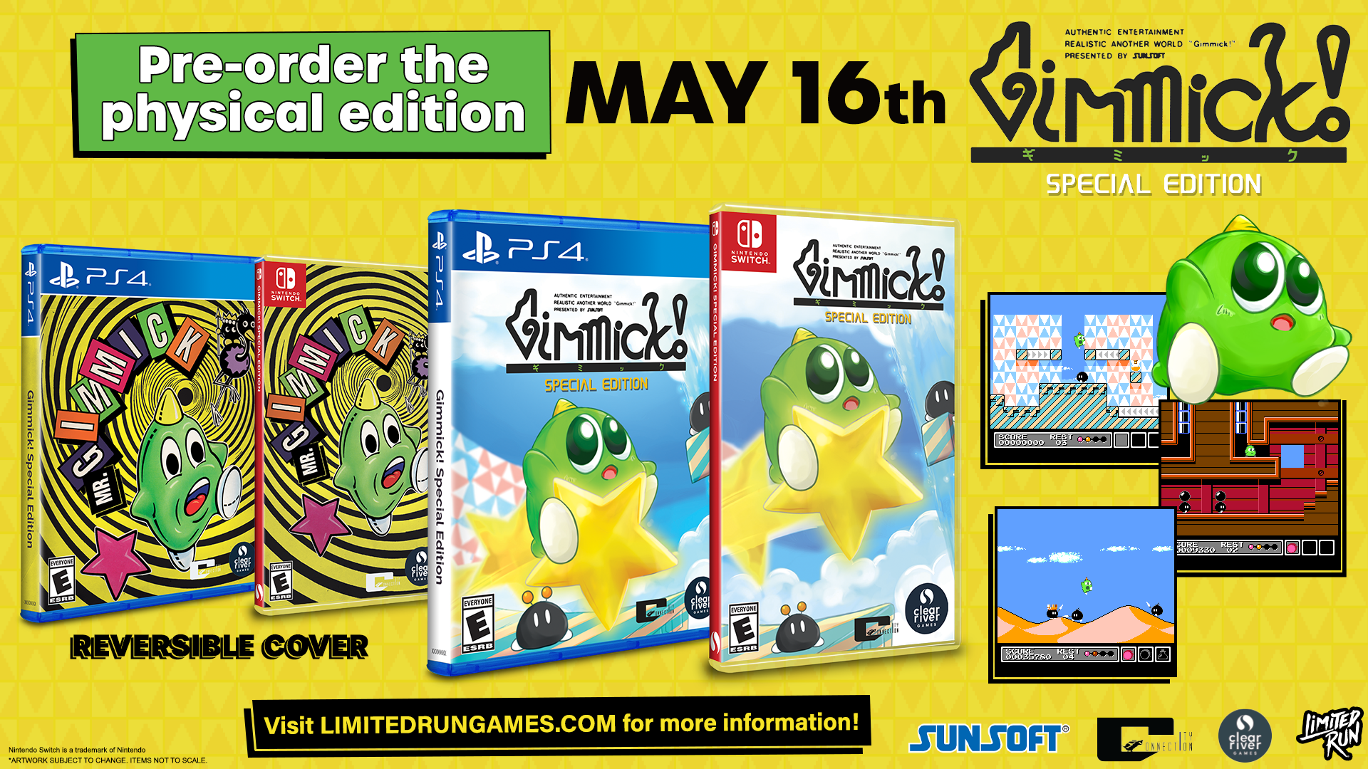 Gimmick! Special Edition (PS4) – Limited Run Games Gimmick! Special Edition (PS4) – Limited Run Games