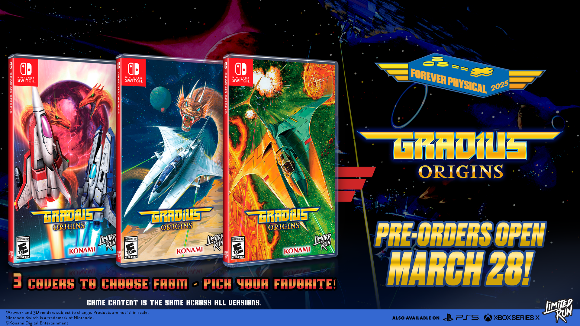 Switch Limited Run #279: Gradius Origins – Limited Run Games Switch Limited Run #279: Gradius Origins – Limited Run Games