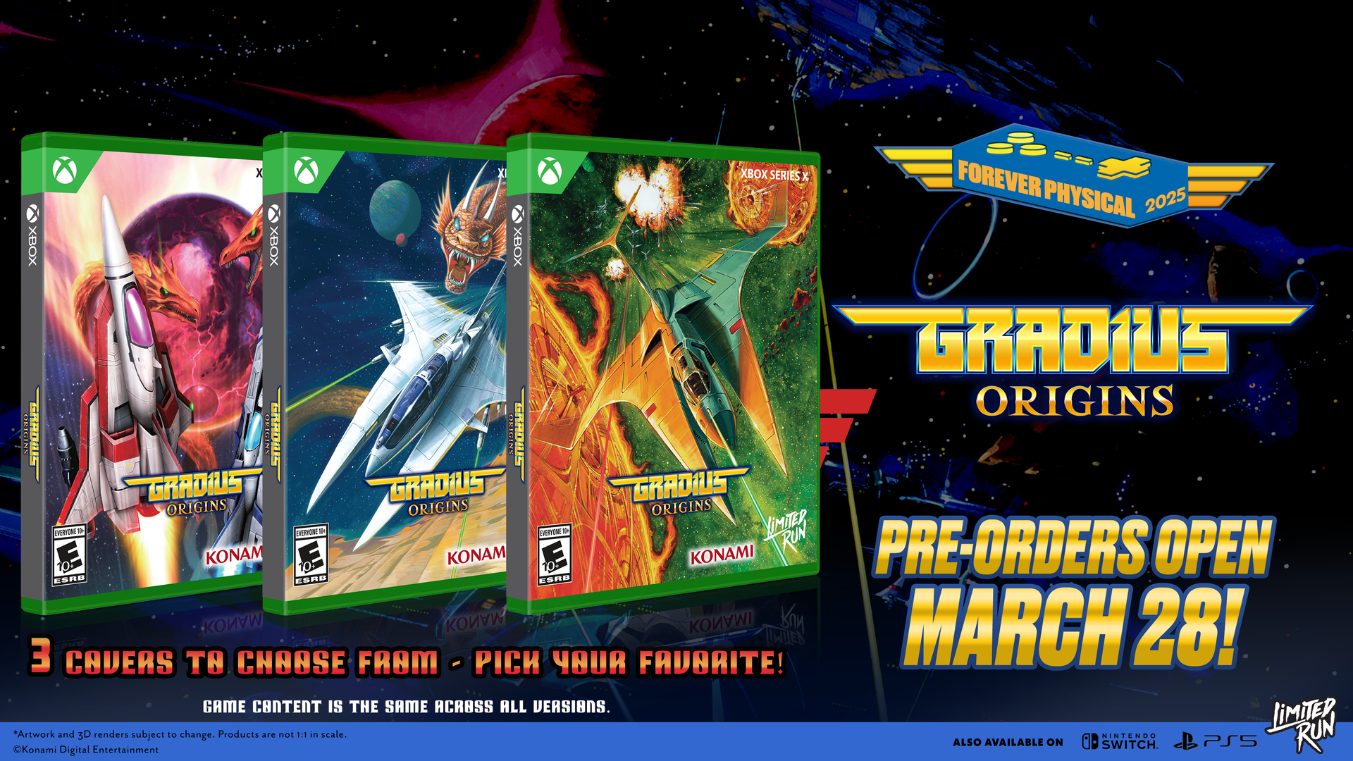 Xbox Limited Run #43: Gradius Origins – Limited Run Games