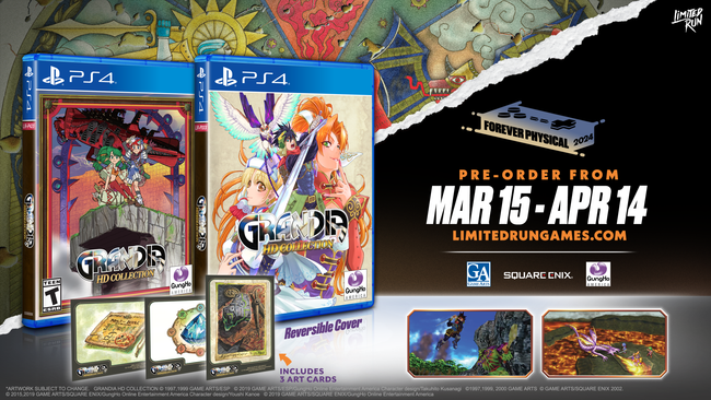 Limited Run #544: Grandia HD Collection (PS4)