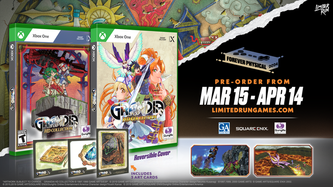 Xbox Limited Run #14: Grandia HD Collection