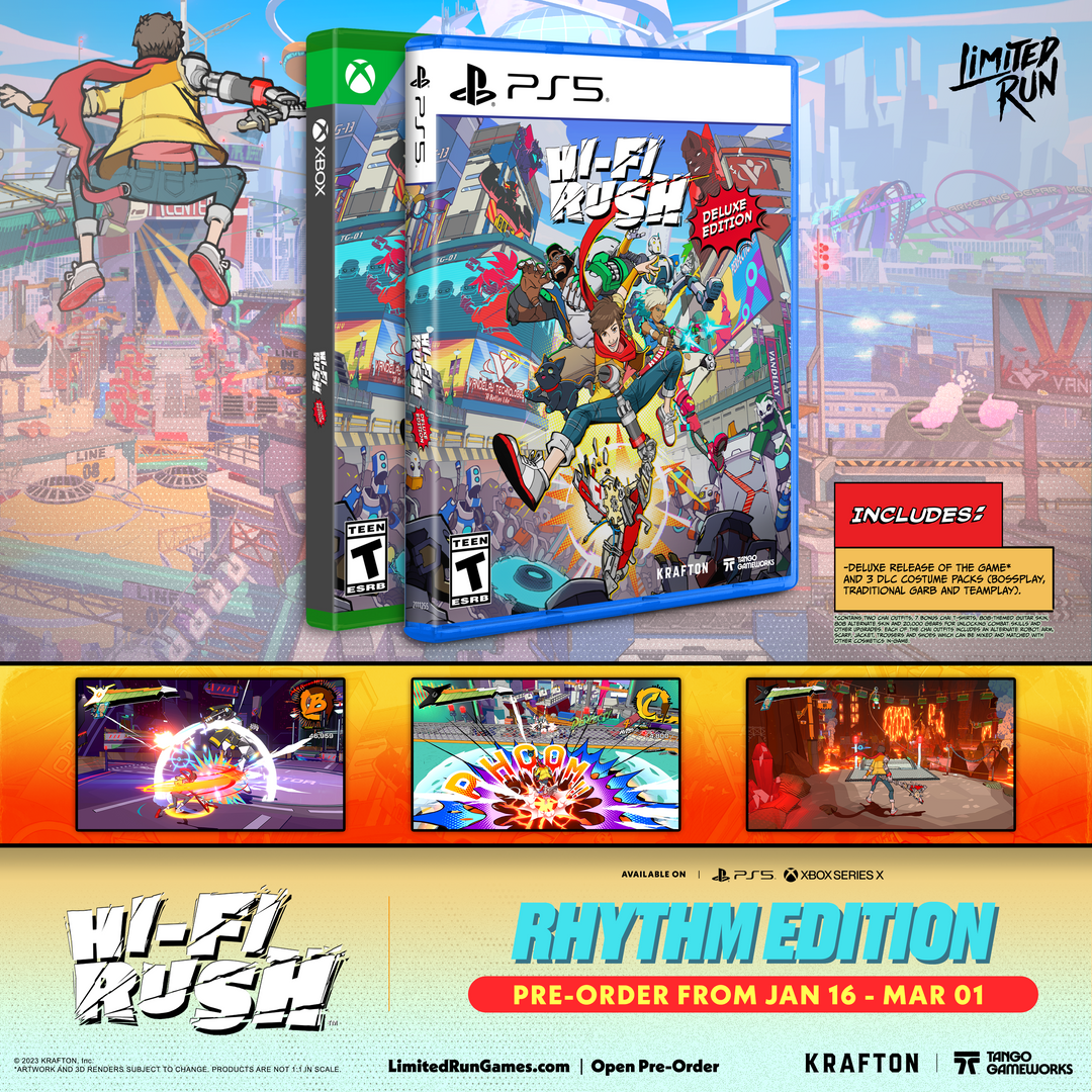 Hi-Fi RUSH Rhythm Edition (PS5, Xbox) – Limited Run Games
