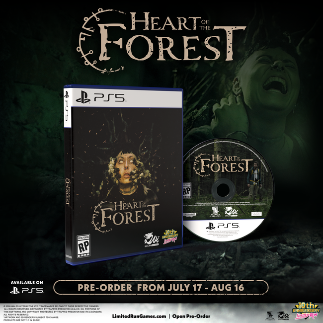 PS5 Limited Run #221: Heart of the Forest Standard Edition