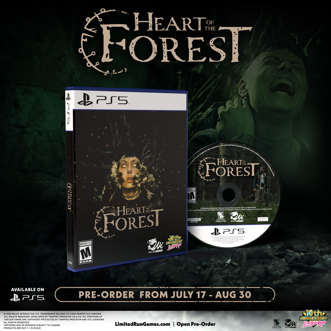 PS5 Limited Run #221: Heart of the Forest Standard Edition