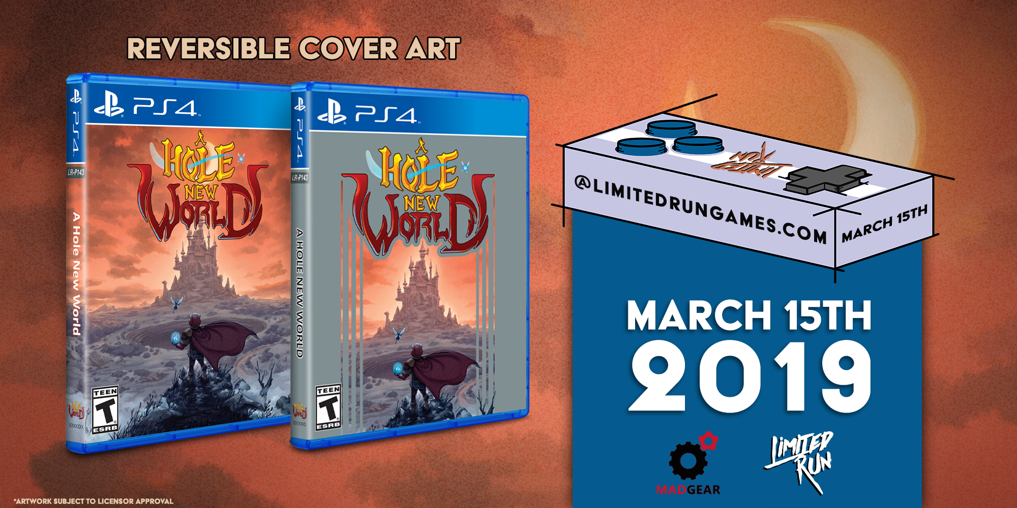 A Hole New World #250 Limited Run Jeux Exclusif Sony PS4