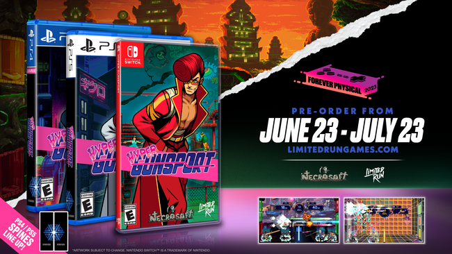 Limited Run #521: Hyper Gunsport (PS4)