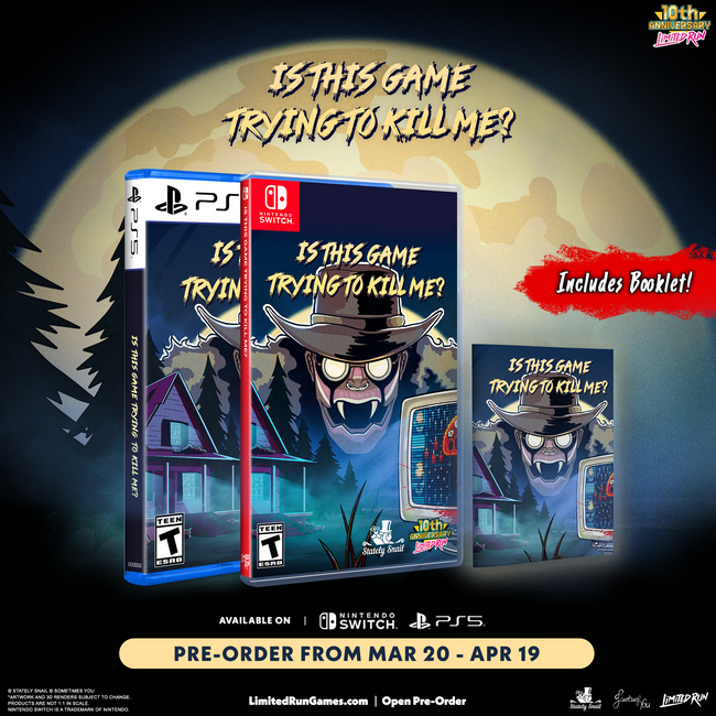 Is this Game Trying to Kill Me? Standard Edition (Switch, PS5)