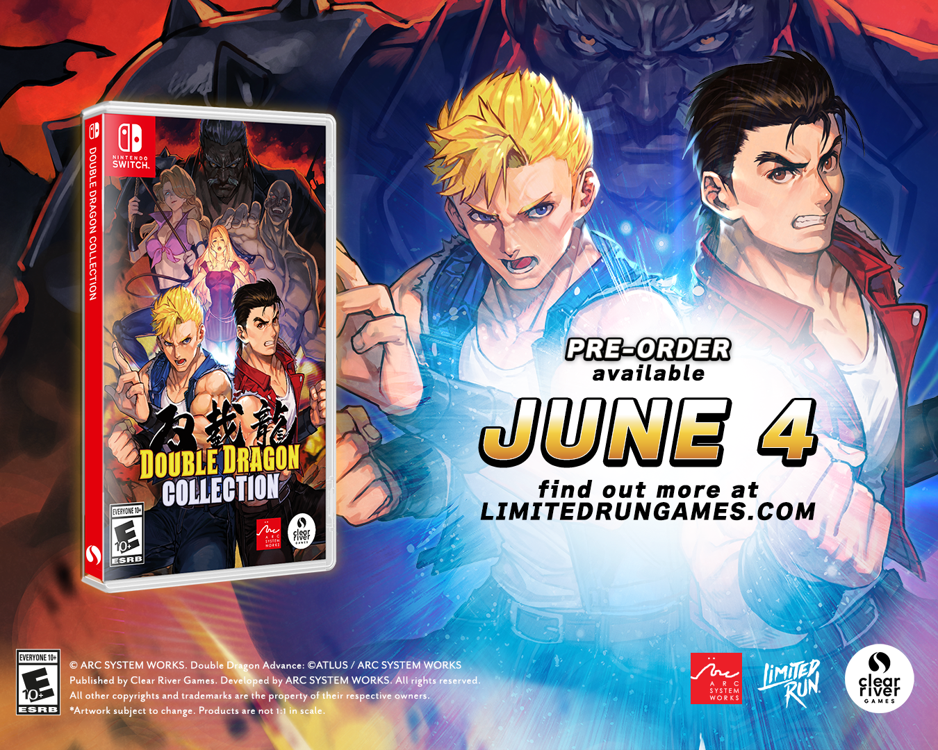 Double Dragon Collection (Switch) – Limited Run Games Double Dragon Collection (Switch) – Limited Run Games