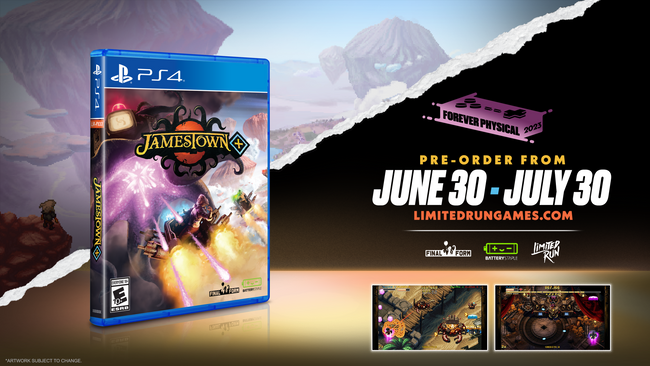 Limited Run #523: Jamestown+ (PS4)