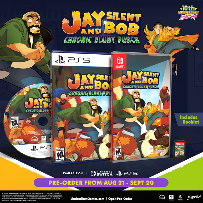 Jay and Silent Bob: Chronic Blunt Punch Standard Edition (Switch, PS5)