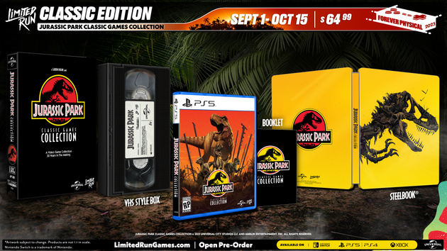 JURASSIC PARK: CLASSIC Games Collection Switch Usa New (Game In English) (Limite EUR 53,89 - FR JURASSIC PARK: CLASSIC Games Collection Switch Usa New (Game In English) (Limite EUR 53,89 - FR