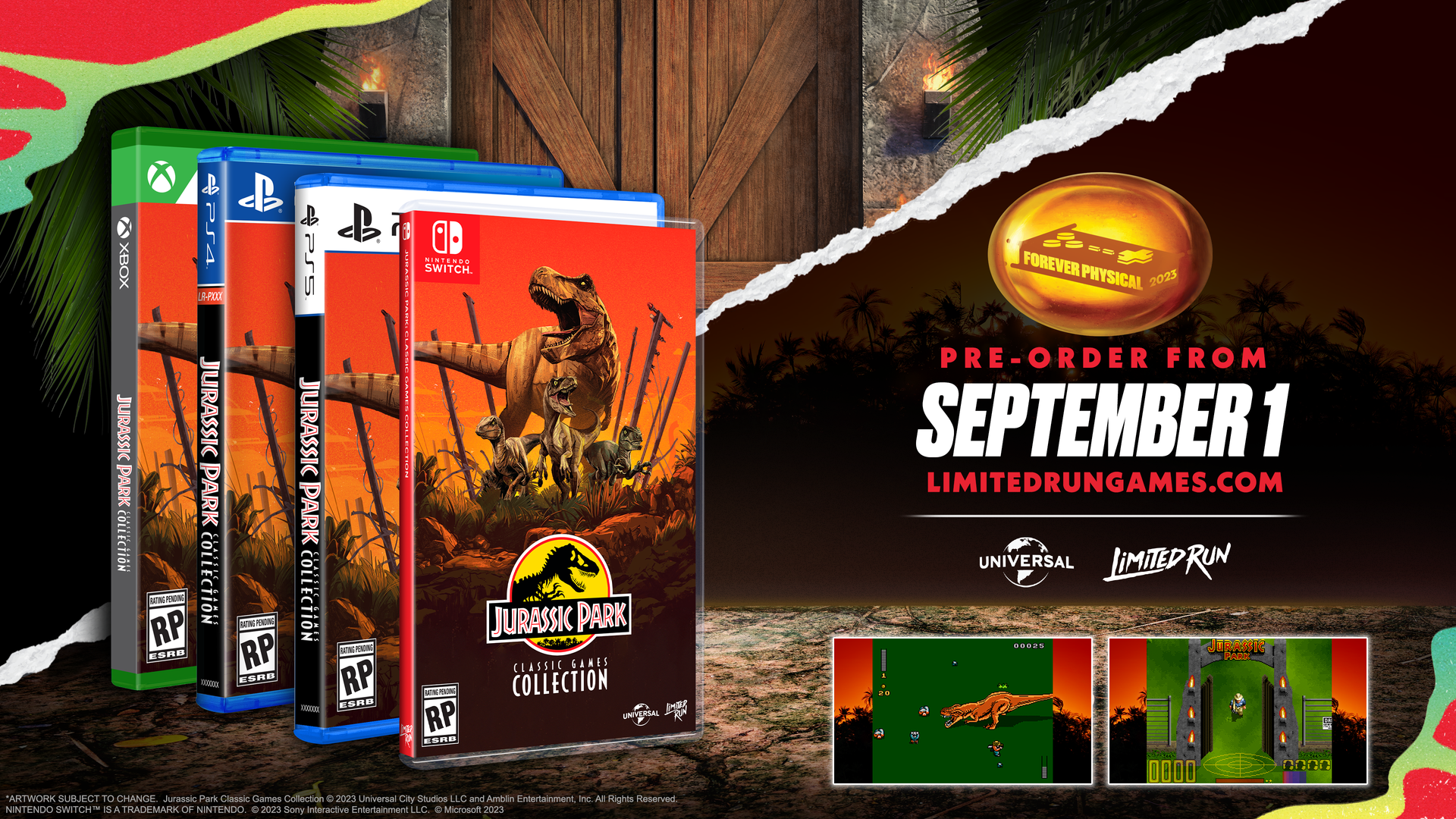 Jurassic Park: Classic Games Collection (Switch) – Limited Run Games Jurassic Park: Classic Games Collection (Switch) – Limited Run Games