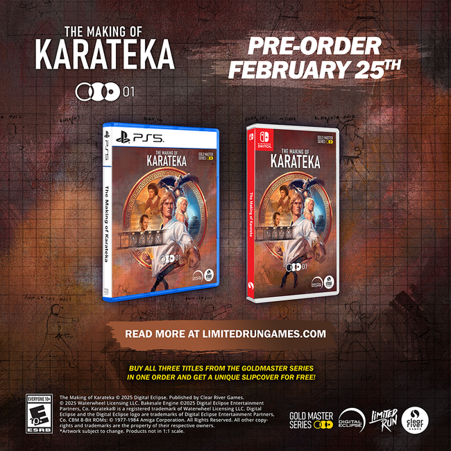 The Making of Karateka Standard Edition (Switch, PS5)