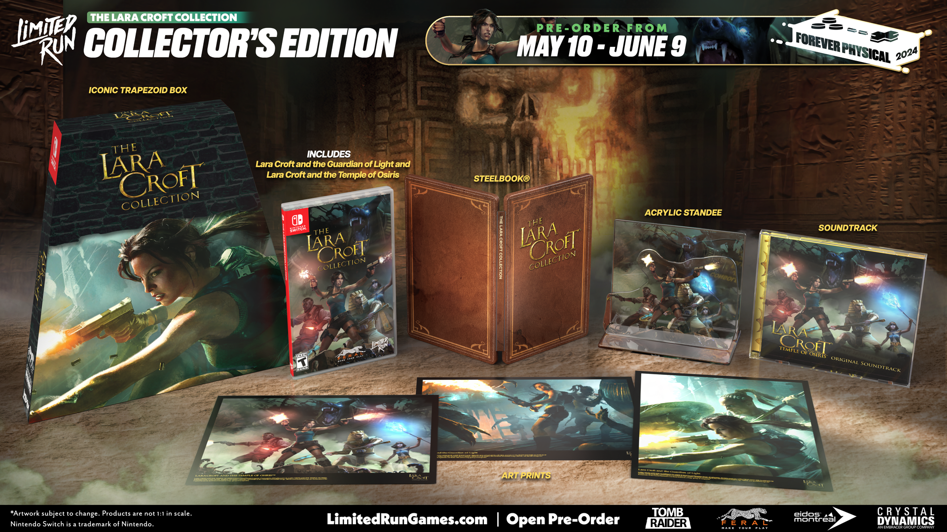 Switch Limited Run #236: The Lara Croft Collection Collector's Switch Limited Run #236: The Lara Croft Collection Collector's