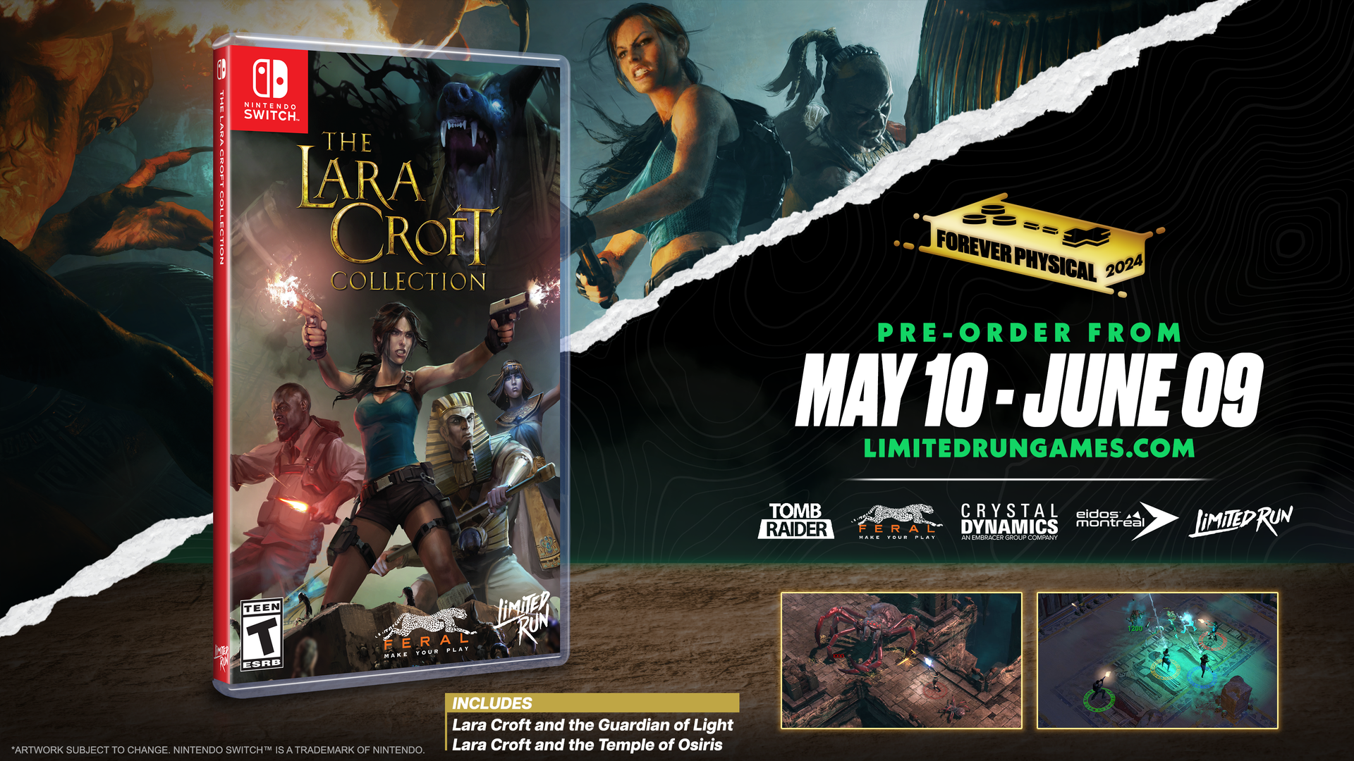 Switch Limited Run #236: The Lara Croft Collection – Limited Run Games Switch Limited Run #236: The Lara Croft Collection – Limited Run Games