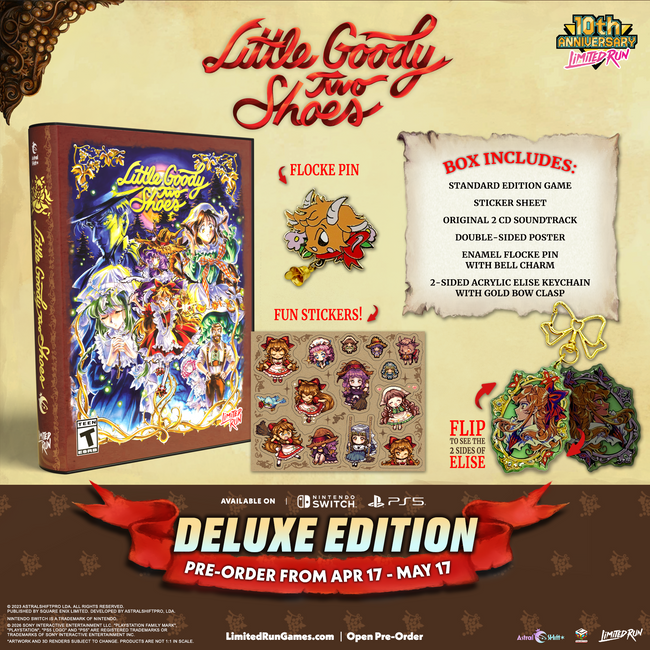 Little Goody Two Shoes Deluxe Edition (Switch, PS5)