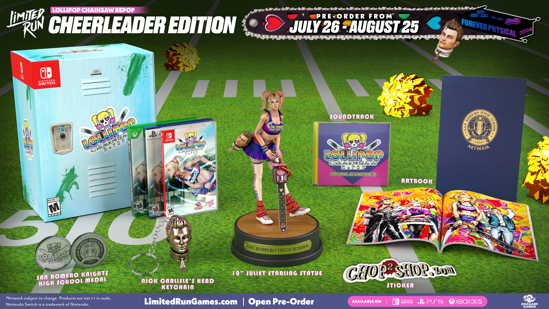 Switch Limited Run #248: Lollipop Chainsaw RePOP Cheerleader Switch Limited Run #248: Lollipop Chainsaw RePOP Cheerleader