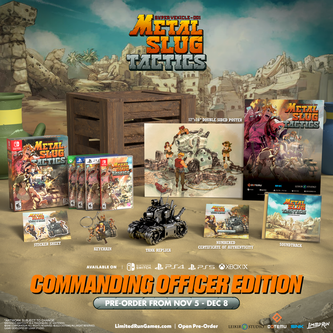 Metal Slug Tactics Commanding Officer Edition (Switch, PS5, PS4, Xbox)